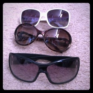 Armani Exchange trio sunglasses